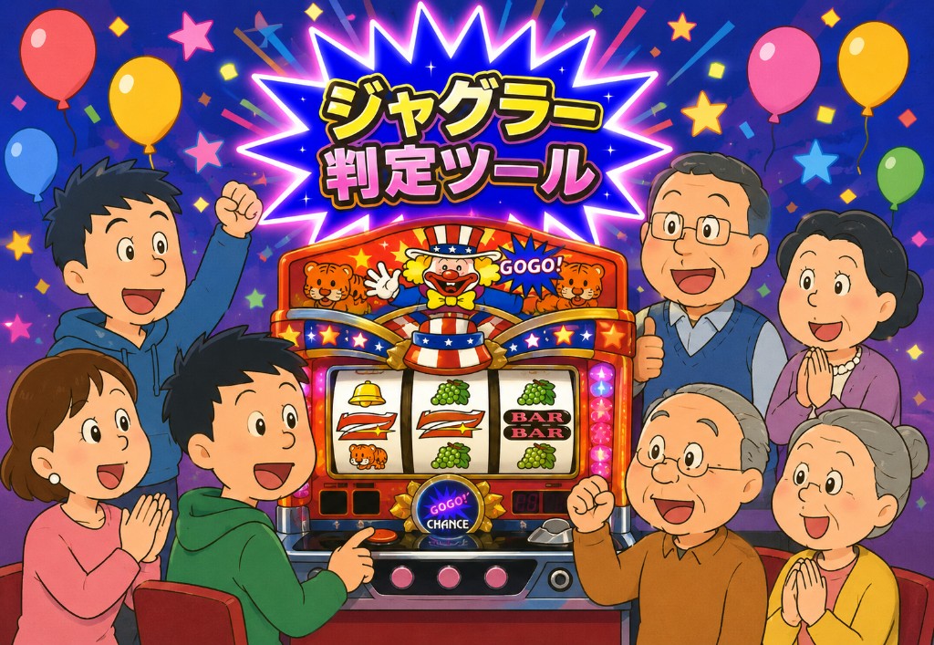 ジャグラー判定ツール メインビジュアル